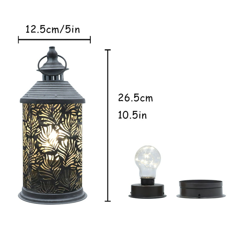 10.1'' Battery Powered Outdoor Lantern