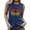 Navy, variant on Womens Tankini Tops Casual Sunset Graphi Tanks Hiking Sleeveless Tees Shirt Vest Camisole Tops for Women S