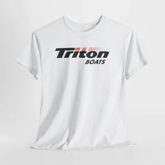 Reprint Rare Triton Boats Unisex Graphic Tshirt Cotton Tee Sizes S-3XL Fishing Fans