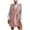 Pink, variant on Ediodpoh Ladies Solid Color Sleeveless Long Double Vest Skirt Sweater Vest for Women with Versatile Design Brown S