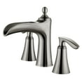 thumbnail image 2 of Vinnova Ukiah Two Handle 8-inch Widespread Bathroom Faucet in Satin Nickel, 2 of 5