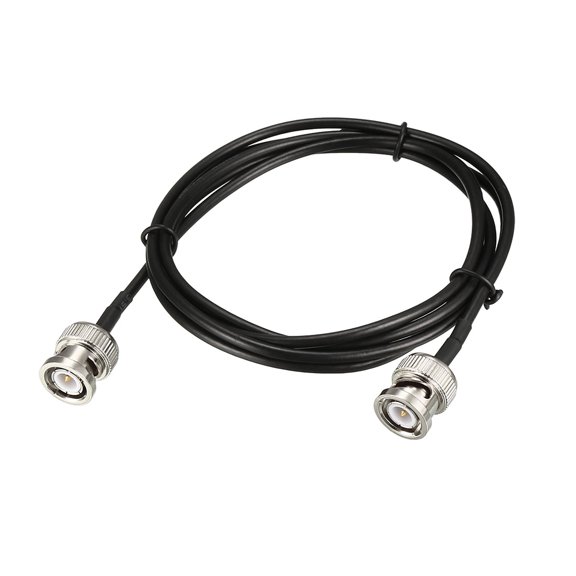 Uxcell BNC Male to Male Coaxial Jumper Cable 50 ohm 4-feet RG174