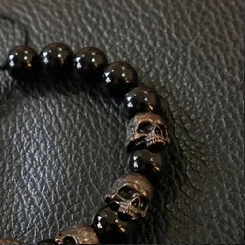 倉庫 HalfSkull On Three-fifths Chain Bracelet asakusa.sub.jp