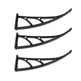thumbnail image 1 of Support de Store Fenêtre Pluie Support Creux Couverture Uv Patio Extérieur Protection de Feuilles Support de Fixation Feuilles Polycarbonate, 1 of 5