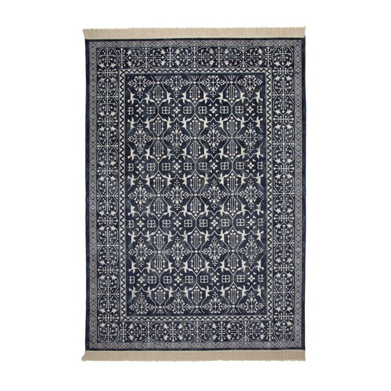 Abacasa Sonoma Rothbury NavyWhite 8x11 Area Rug