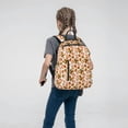 thumbnail image 5 of Naloa Burger Print Lightweight DayBackpack Suitable for school, work, shopping, travel, etc., 5 of 5
