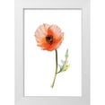 thumbnail image 1 of Fay, Mela 13x18 White Modern Wood Framed Museum Art Print Titled - Poppy I, 1 of 4
