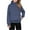 Navy, variant on Kids Pullover Hoodie with Half Zip Front Kangaroo Pocket Long Sleeve Soft Fleece Hooded Sweatshirt for Girls Boys