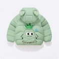 thumbnail image 4 of XEGLSBU Boys Winter Coat Size 7-8 Boys Lightweight Warm Down Padded Jacket Winter Coat for Kids with Comfortable Soft Girls Coats Size 8-10 Blue Light Green Size 4-5 Years, 4 of 5