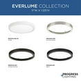 thumbnail image 2 of P810016-030-30-Progress Lighting-Everlume - Close-to-Ceiling Light - 1 Light - Round Shade in Modern style - 11 Inches wide by 1.13 Inches high, 2 of 8