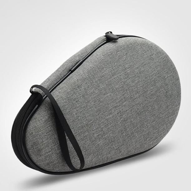 Funda para raqueta de tenis de mesa, con capacidad para 2 palas y 2 pelotas, bolsa de almacenamiento portátil para competición deportiva y viajes. Tela Oxford gris