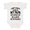 White, variant on Funny Baby Bodysuit I Don’t Always Listen to My Papa But When I Do We Always Get in Trouble Graphic Baby Onesie for Infants