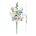 thumbnail image 6 of Dserhfy Easter Egg Stems Spring Artificial Floral Picks Simulated Foam Egg Branch for Home Vase Filler Table Centerpiece, 6 of 8