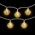thumbnail image 3 of Northlight 10-Count LED Gold Christmas Bells Fairy Lights 5.5ft Copper Wire - 5.5', 3 of 5