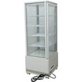 thumbnail image 3 of Vitrine Commerciale en Verre de 25,8 Gallons pour Gâteaux Réfrigérés avec Dégivrage Automatique 110 V, 3 of 8