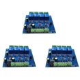 thumbnail image 1 of 3X Modbus RTU Módulo de Relé de 4 Vías Interruptor de Módulo de Relé de 7-24 V Entrada Y Salida RS485/TTL con Protección Antirretroceso, 1 of 5