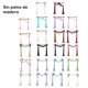thumbnail image 3 of Inteprter 2 pack/lote poliéster drapeado durabilidad no se desprende decoración de boda resistente a rasgaduras drapeado gasa Decoración del hogar Rosa, 3 of 6