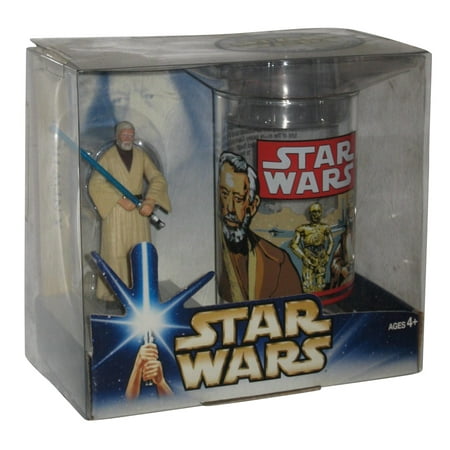 Star Wars A New Hope Obi Wan Kenobi Action Figure w/ Cup