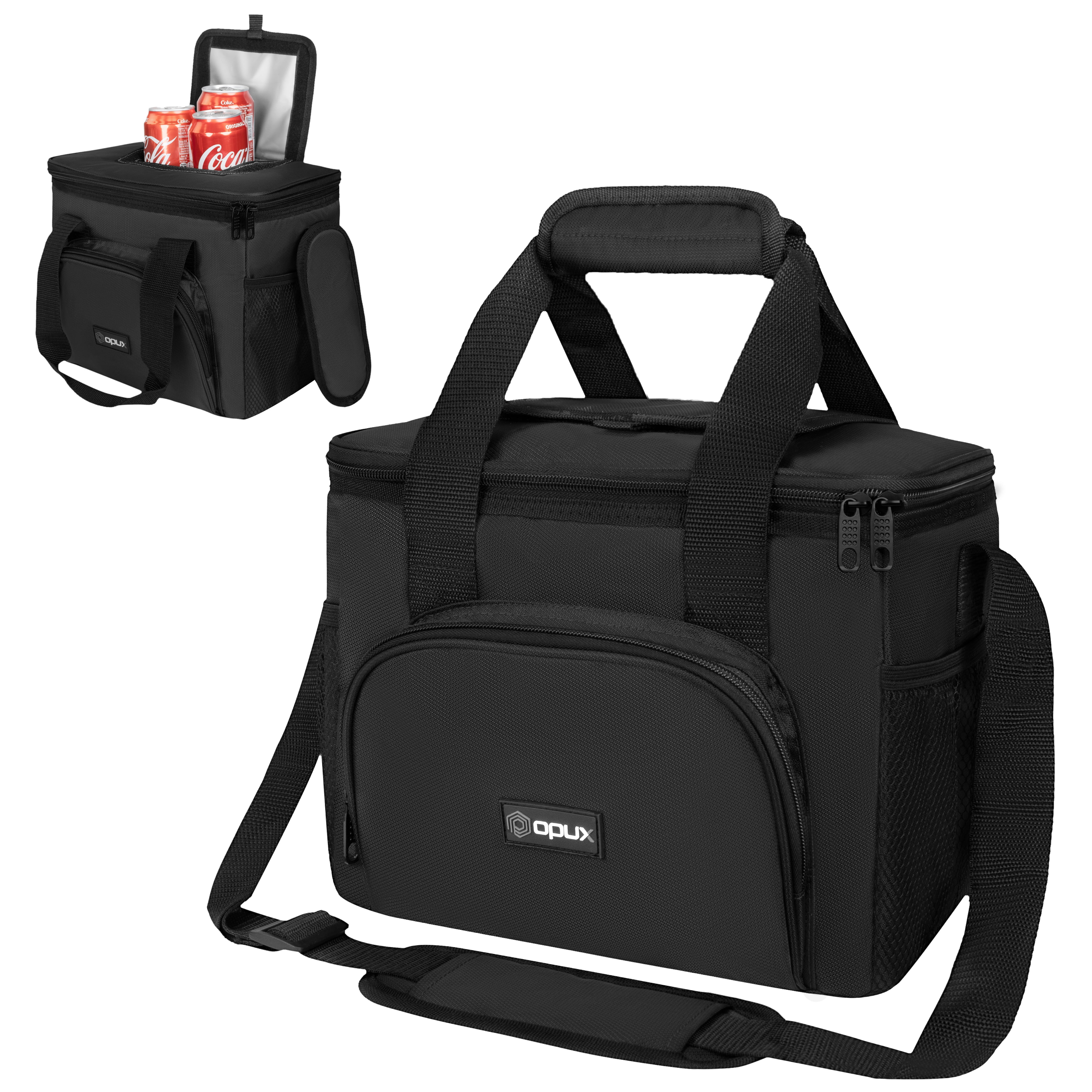 OPUX Soft Cooler Bag, Insulated Collapsible Lunch Cooler Tote for Men