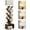 Rustic Brown, variant on 6 Tier Tree Bookshelf with Smart Light, Small Bookcase Tower with Remote Control, Tall Floor Standing Book Organizer for Living Room, Bedroom & Home Office, Rustic Brown