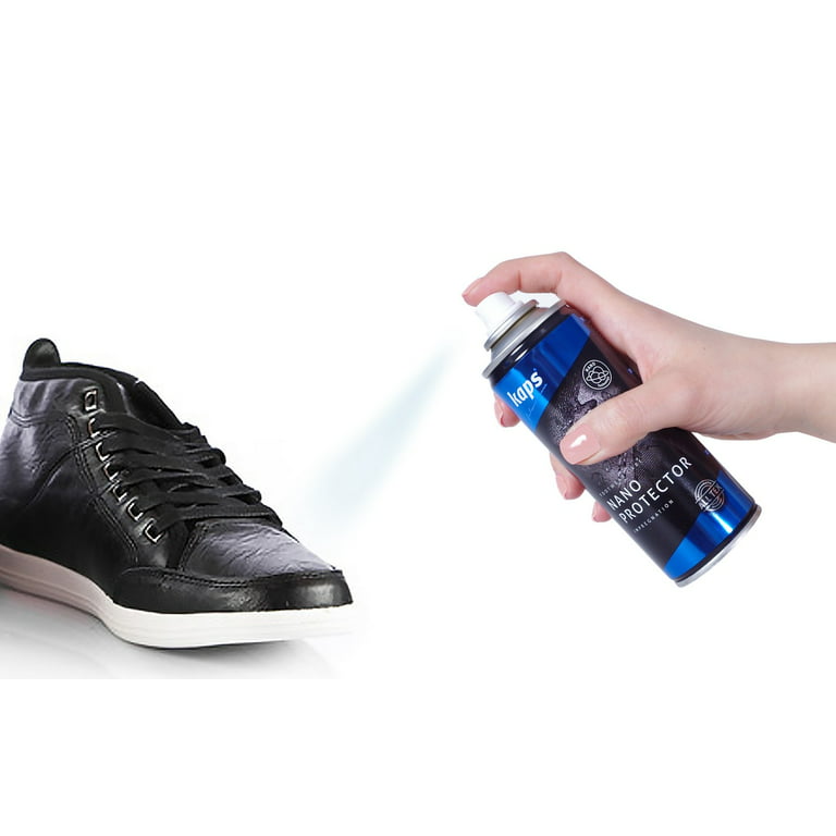 Kaps Nano Protector - Spray Repelente al Agua y la Suciedad para Zapatos de  Tela, Cuero, Ante y Nobuk - Aerosol Protector de Calzado (400 ml - 13.52  fl. Oz.) : : Moda