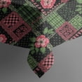 thumbnail image 5 of Pioneer Flower Floral Print Pattern Square Tablecloth, Waterproof Wipeable Spillproof Washable Table Cover for Home Kitchen Party Decor, 42"x42", 5 of 6