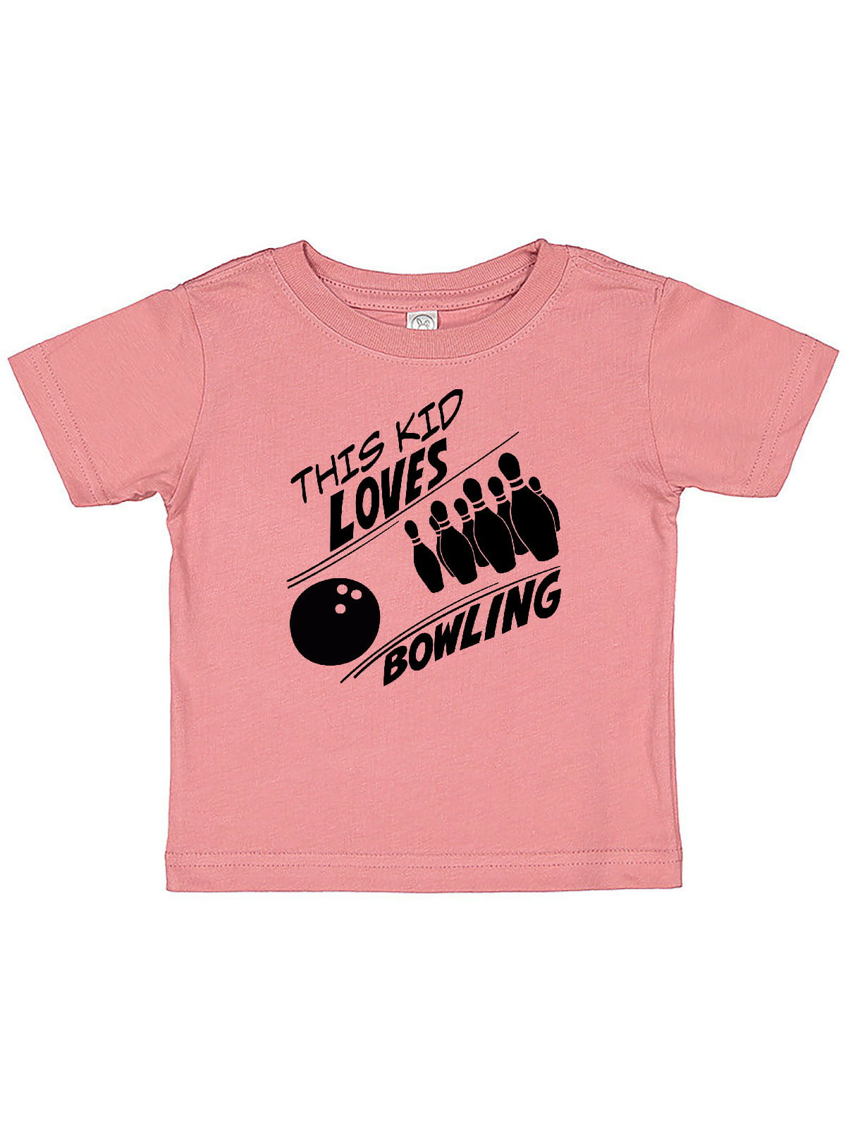 inktastic I Love Bowling Gift Toddler T-Shirt 
