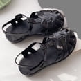 thumbnail image 6 of Eltusu Girls Jellies, No Slip PVC Summer Beachwear Casual Jelly Shoes Black Size 9.5(Little Kids), 6 of 8