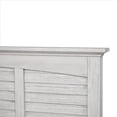 thumbnail image 5 of Pemberly Row Modern Coastal Wood King Panel Bed in White Finish, 5 of 5