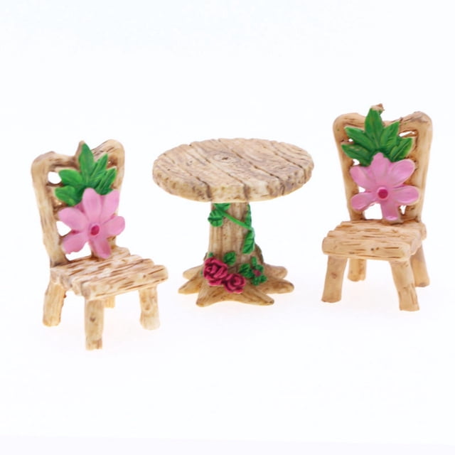 Mesa silla decoración juguete Hada Baoblaze juguetes de escritorio en miniatura 1:12