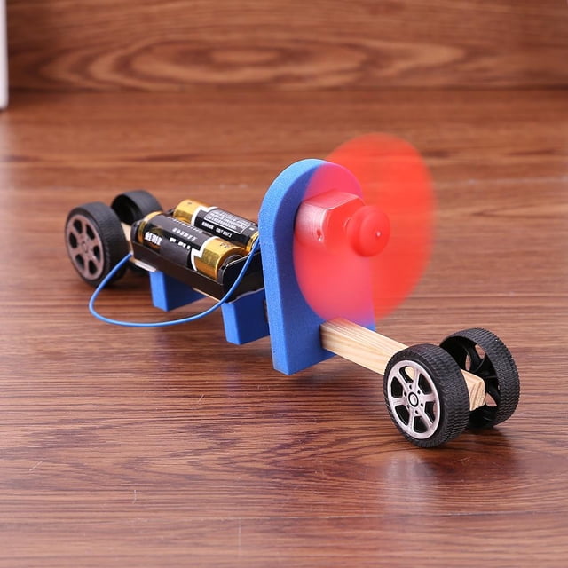 Cambio de velocidad, coche de carreras, chico, juguete ensamblado DIY, herramienta de Material de coche aerodinámico