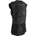 thumbnail image 4 of Disfraz de Halloween para hombres, chaleco Punk Medieval, vikingos, arquero de Cosplay, traje de armadura corporal de pecho para adultos, abrigo de Jerkin, ropa para hombres, 4 of 5