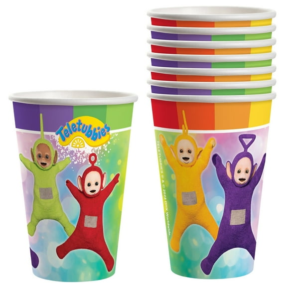 Teletubbies Cups 8 Count - Teletubbies Party Decorations