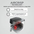 thumbnail image 3 of Ninja Air Fryer Pro XL 5-Qt, 3-in-1, 400°F Air Crisp Technology, Nonstick Crisper Plate, AF140WMWH White, 3 of 11