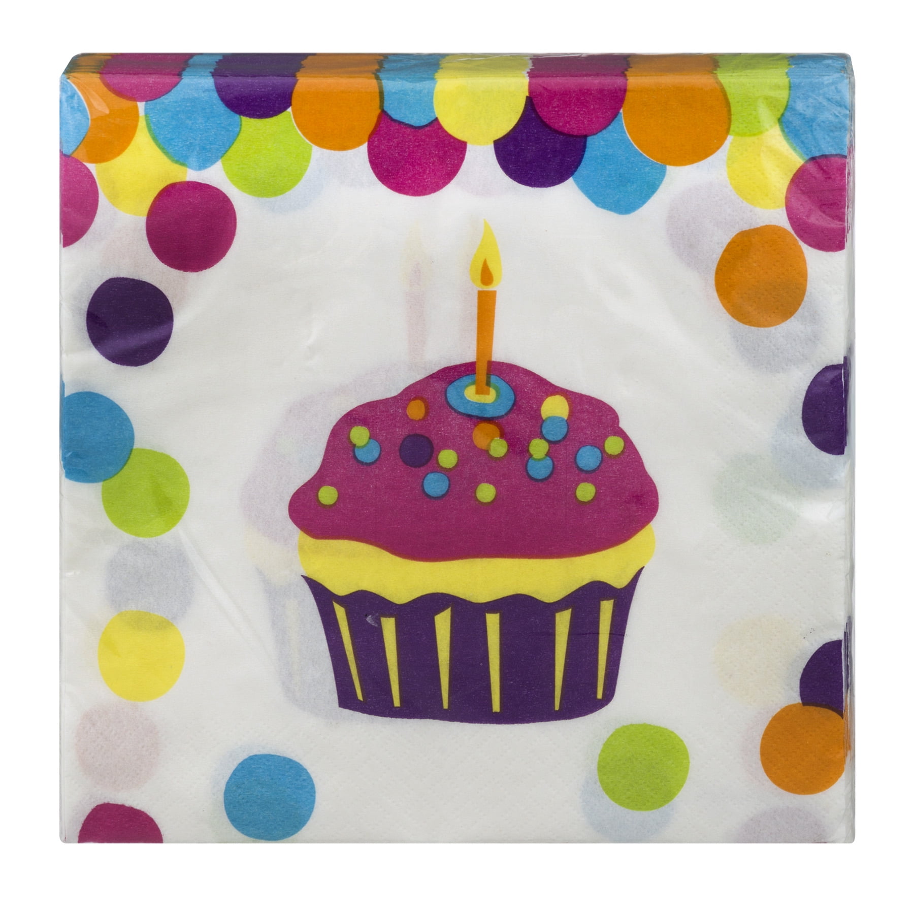 Creative Converting Birthday Treats Napkins, 24.0 CT