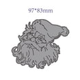 thumbnail image 3 of Metal Die Cuts, Christmas Dies Santa Claus Cutting Die Cuts for DIY Scrapbooking Album Decorative Card Making Craft, 3 of 3