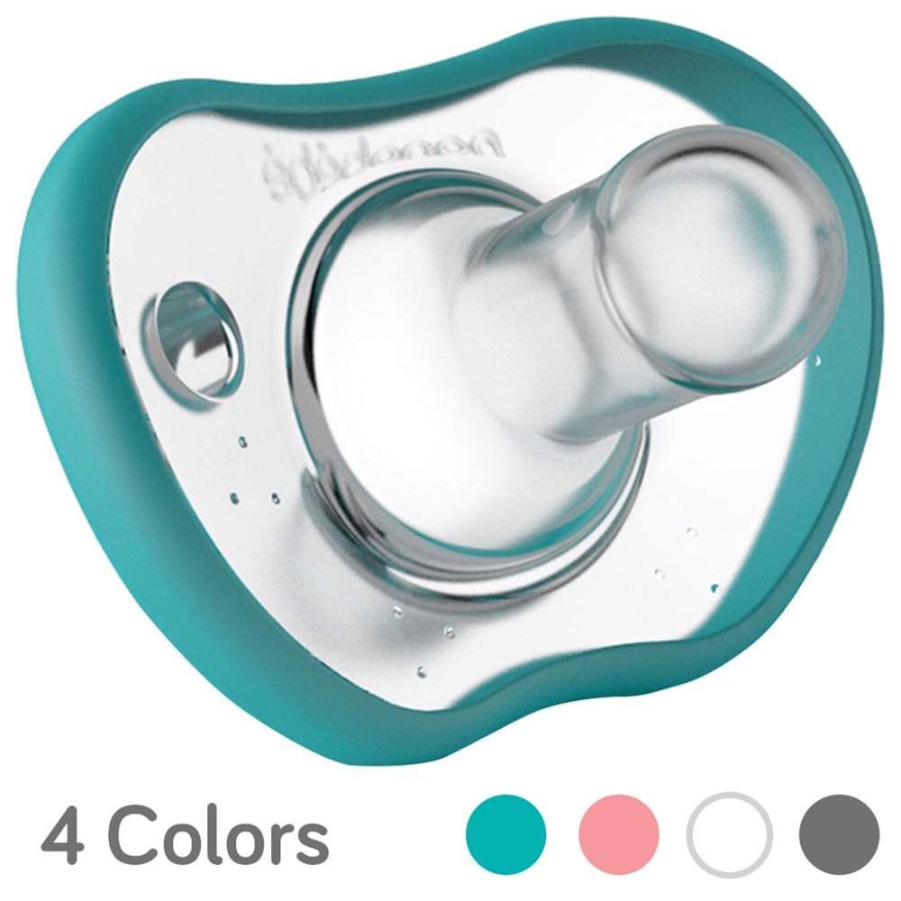 Nanobebe Baby Pacifiers in Teal, Pink, White, or Grey, 2Pack Walmart
