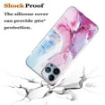 thumbnail image 2 of Dteck Phone Case for iPhone 13 Pro Max 6.7 inch,Shockproof Marble Stone Design Pattern Soft TPU Silicone Anti-scratch Ultra Slim Back Cover.For iPhone 13 Pro Max,D, 2 of 4