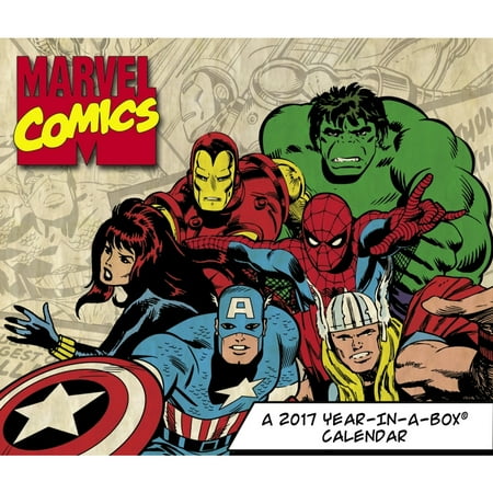History Of Marvel Desk Calendar Walmart Com Walmart Com