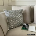 thumbnail image 6 of The HomeCentric Luxury Custom Cushion Cover White Pillow CoverRhinestones Crystals Sparkly Glitter Pillow Cover Pack of 2 14x14 inch (35x35 cm) Pillow CoverSquare Silk Pillow - Diamonds Everywhere, 6 of 9