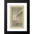 thumbnail image 2 of Karl Friedrich Schinkel 17x24 Black Modern Framed Museum Art Print Titled - The Nave, Apse, and Crossing of a Cathedral for Berlin (1827), 2 of 5
