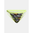 thumbnail image 6 of Way to Celebrate Women's Halloween String Bikini Panties, 3-Pack, Sizes S-XXL, 6 of 6