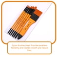 thumbnail image 2 of HOMEMAXS 14 Pcs  Painting Brush Oil Painting Brush Portable Paintbrushes Pigment Painting Brush for Art Use, 2 of 8