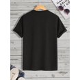 thumbnail image 2 of Manfinity Homme T-Shirt Graphique Lettre, 2 of 5