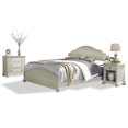 thumbnail image 1 of Homestyles 5502-6021 Chambre Lit Très Grand Size avec Table de Chevet & Poitrine & 44; Blanc Cassé, 1 of 1