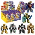 thumbnail image 3 of 1/12Pcs Mini Transformer 5.5cm Optimus Prime bumblebee Megatron Thundercracker Robot Action Figure building block Splicing toys, 3 of 5