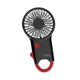 thumbnail image 3 of Ventilador de mano portátil, personal, ligero, mini, con 3 velocidades, potente y silencioso. rojo, 3 of 9
