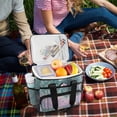 thumbnail image 5 of FORMRS Insulated Cooler Bag 24 Cans Capacity Soft Leakproof Lunch Box with Side Pockets, Purple Forest Scene, 5 of 7