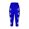 thumbnail image 4 of Leggings Capri de Yoga Sport pour Femmes, Mode Décontractée, Imprimé Rugby, Collants d'Entraînement Athlétiques, 4 of 4