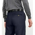 thumbnail image 7 of ROYALE LINENS Men's Classic Fit Wrinkle-Resistant Flat-Front Chino Pant (Regular and Big & Tall) Navy, 7 of 7